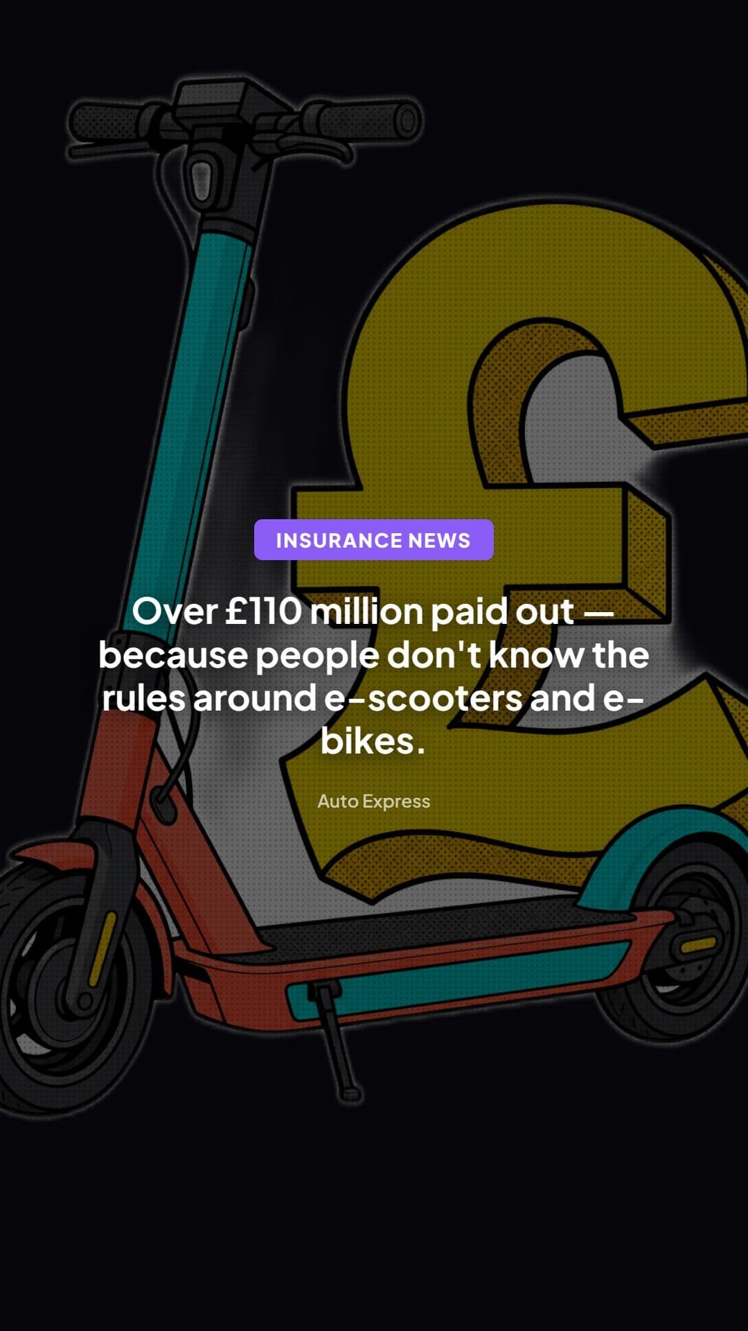 E-scooter crashes: injury payouts hit £110m in UK