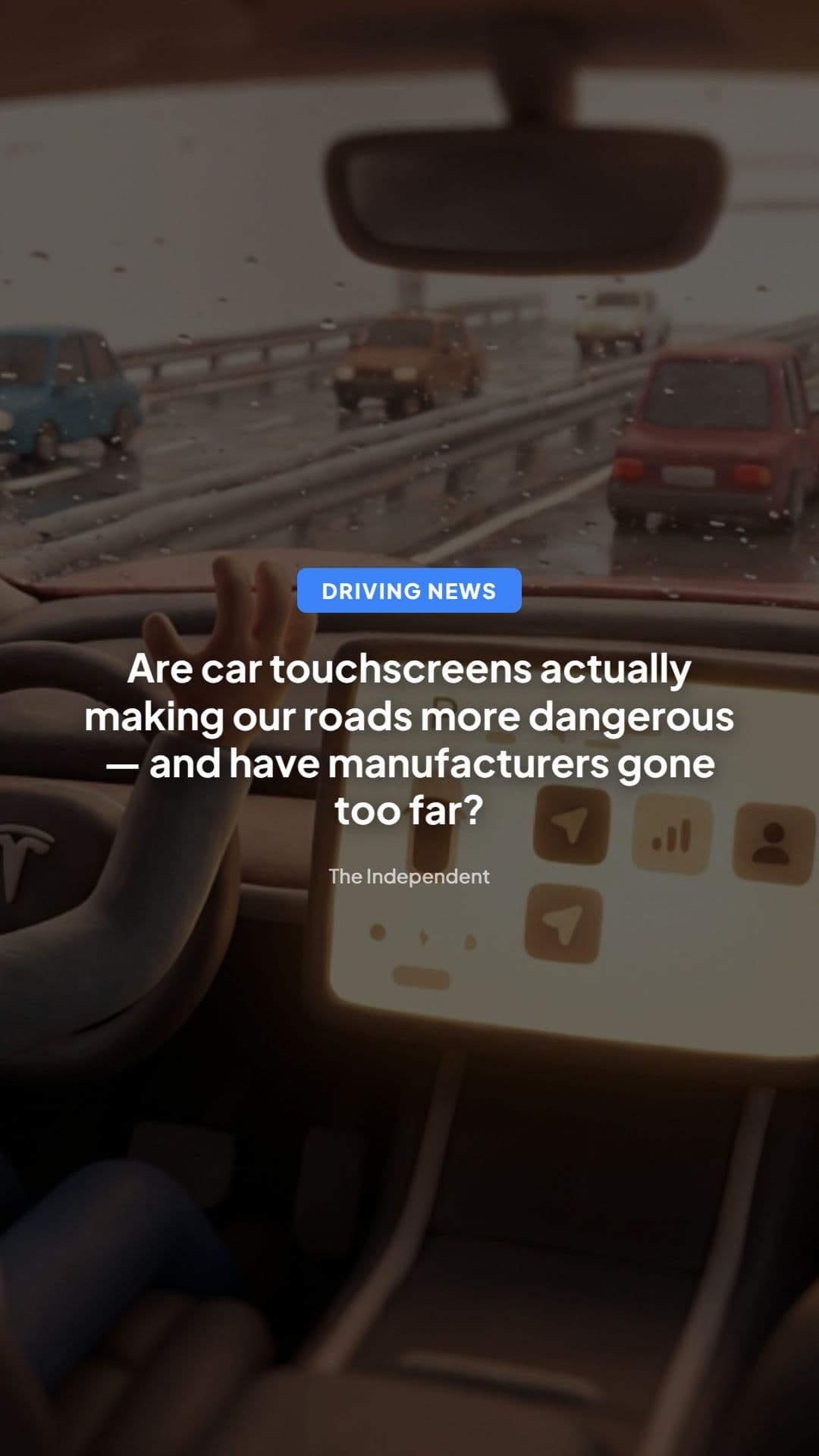 Why UK drivers hate car touchscreens — and what’s next