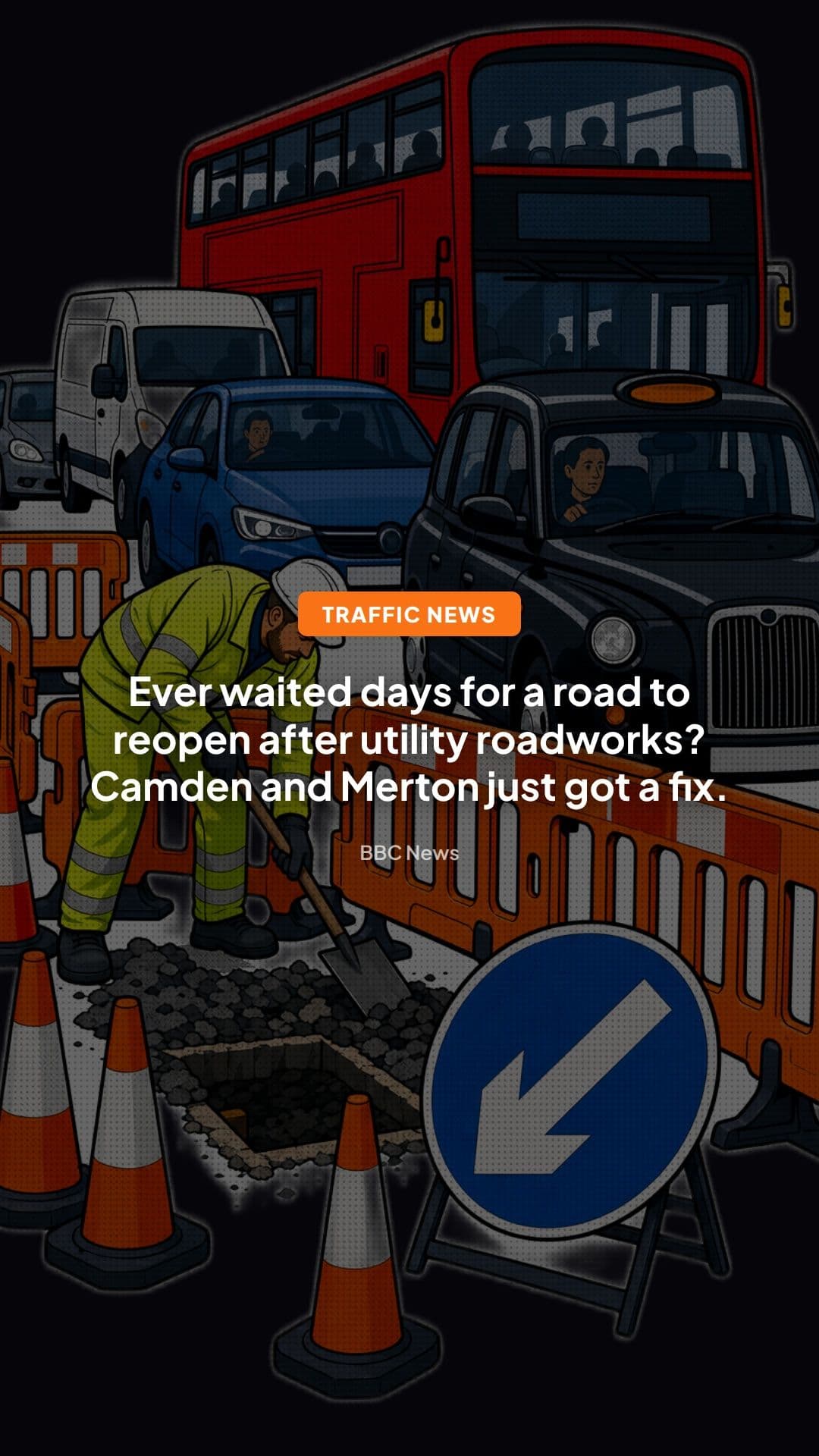 Merton and Camden Roadworks Charges: Impact on Drivers