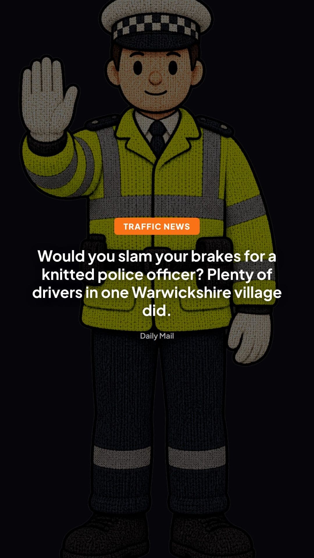 Knitted Speed Cameras: Can They Slow UK Drivers Down?