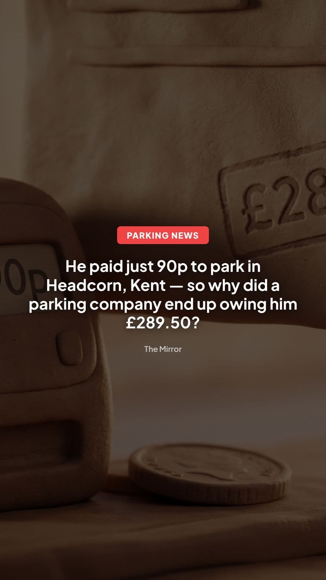 90p Parking Ticket Court Battle Ends in £289.50 Payout