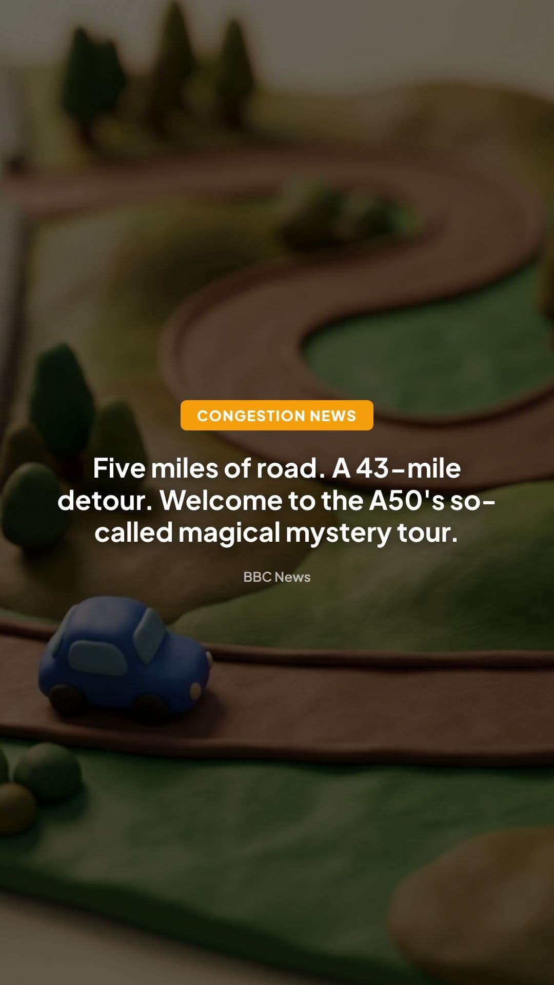 A50 Closure: 43-Mile Diversion Route Explained for Drivers