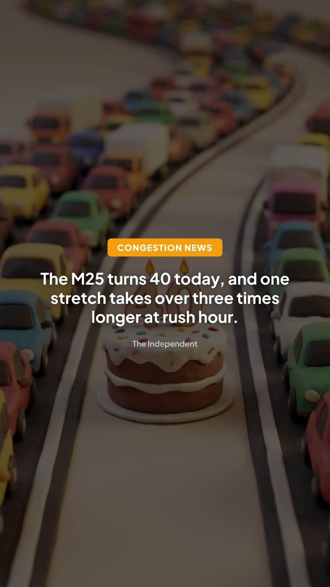 M25 Traffic Hotspots: Drivers Reveal Worst Delays
