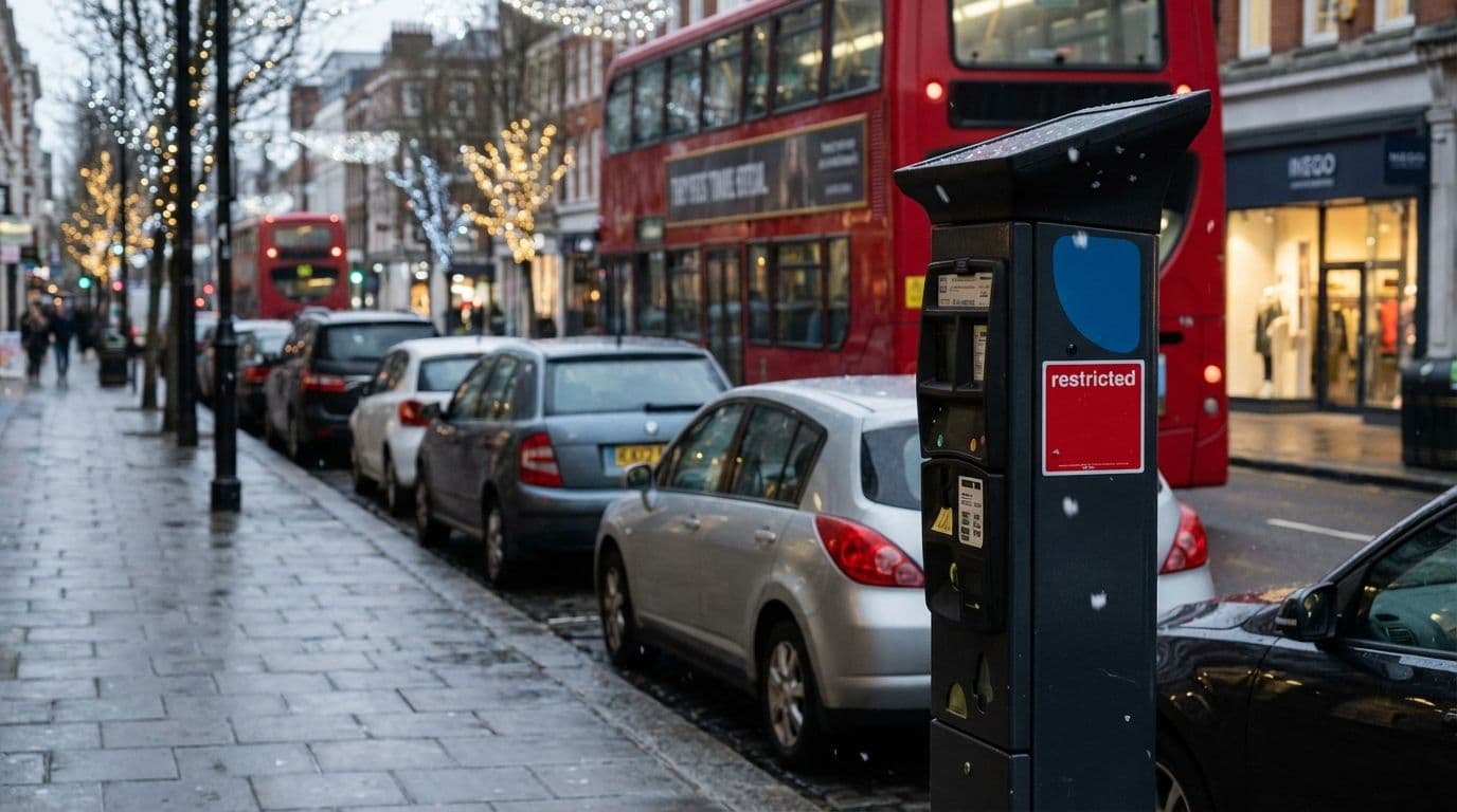 Christmas parking restrictions UK: rules, fines & tips
