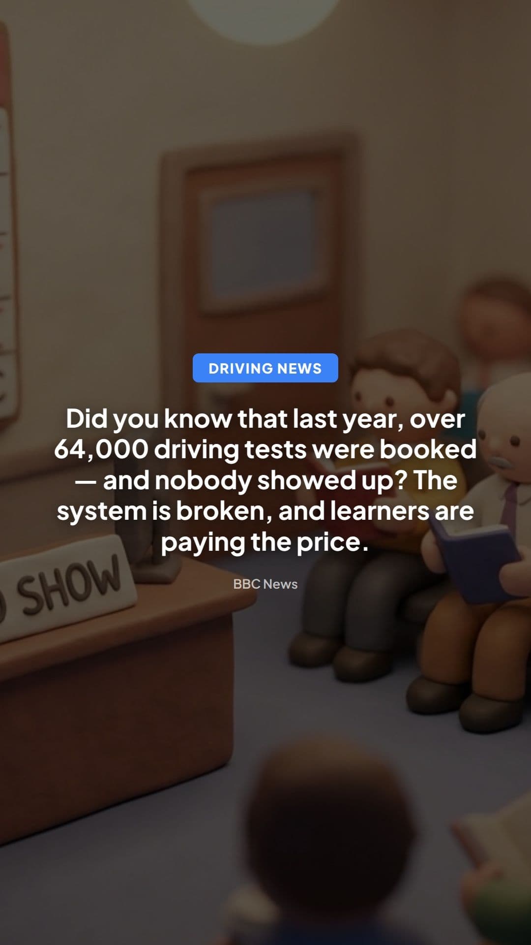 DVSA driving test booking rules tightened to cut no-shows