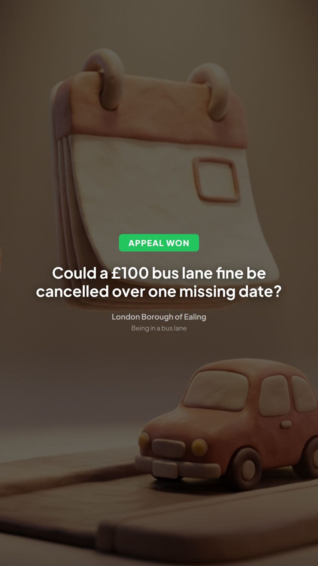 Ealing Bus Lane Appeal Allowed: A Lesson for Drivers