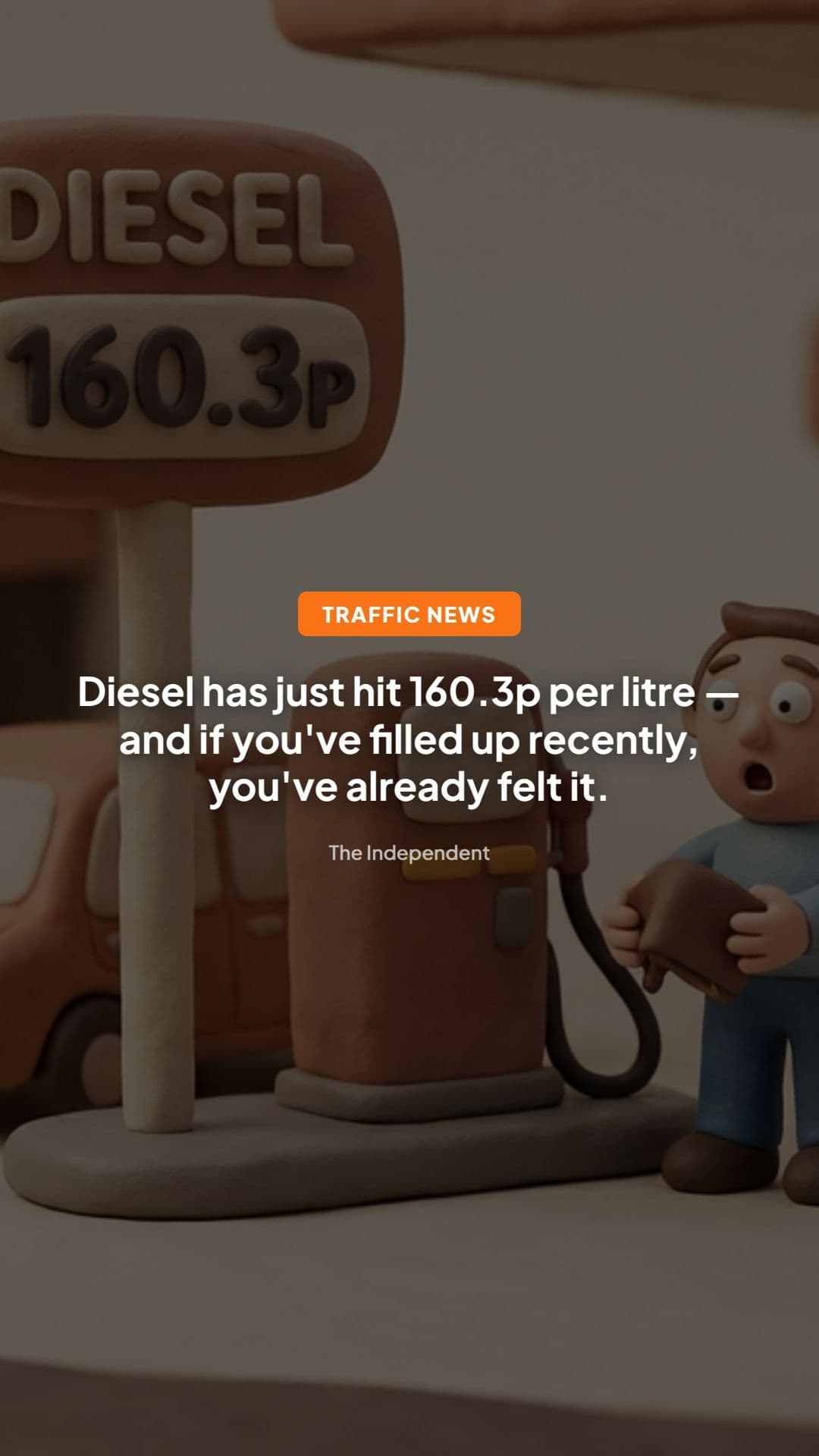 Diesel hits 160.3p: UK fuel prices surge—what next?