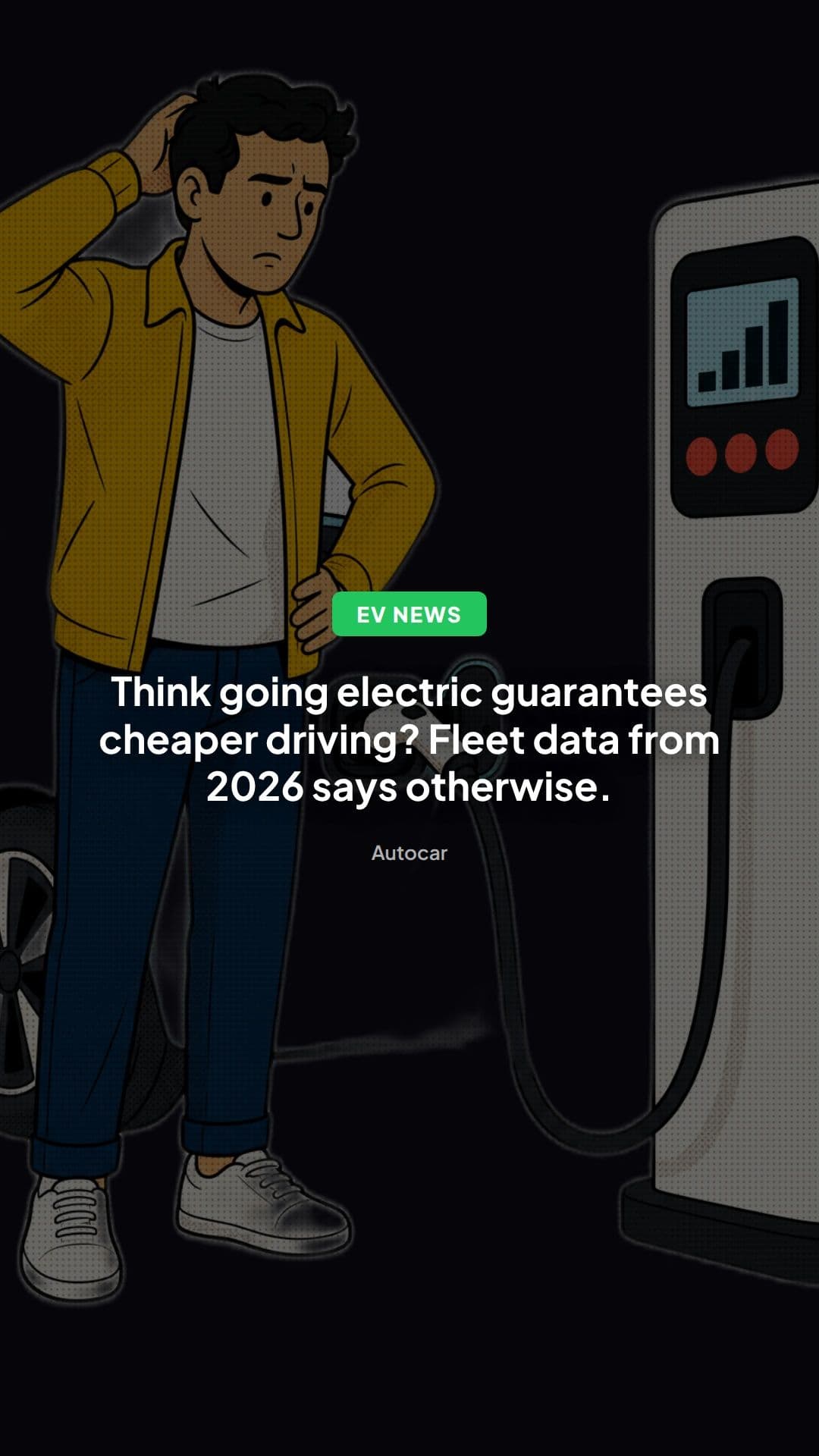 EV Fleet Charging Costs Now Rival 50mpg Petrol Cars