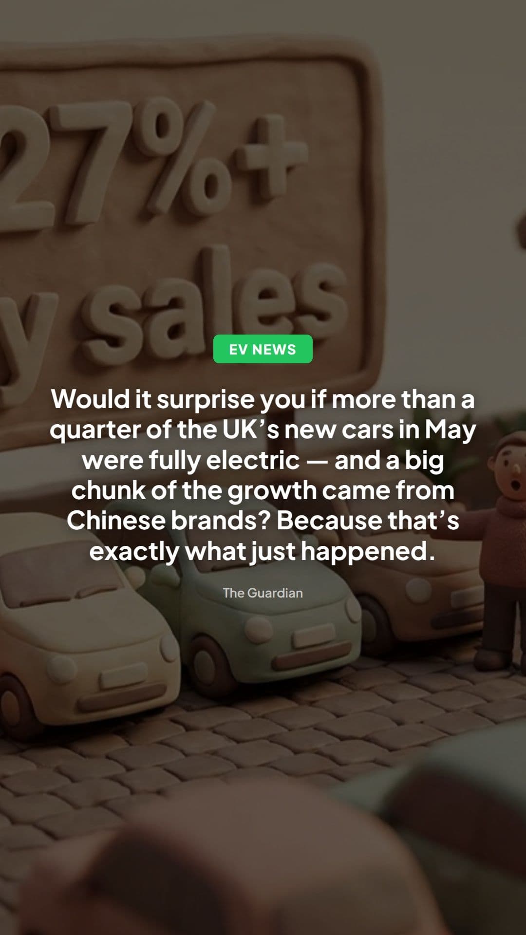 UK car sales surge in May as Chinese EV brands rise