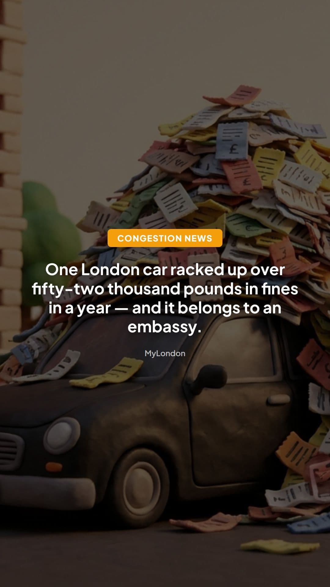 Cuban Embassy Car's £52k London Congestion Charge Bill
