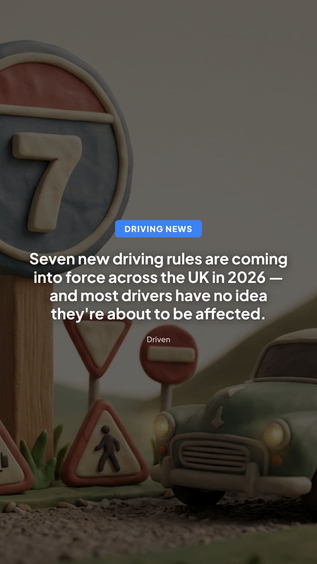 7 UK Driving Rule Changes Coming in 2026 Explained