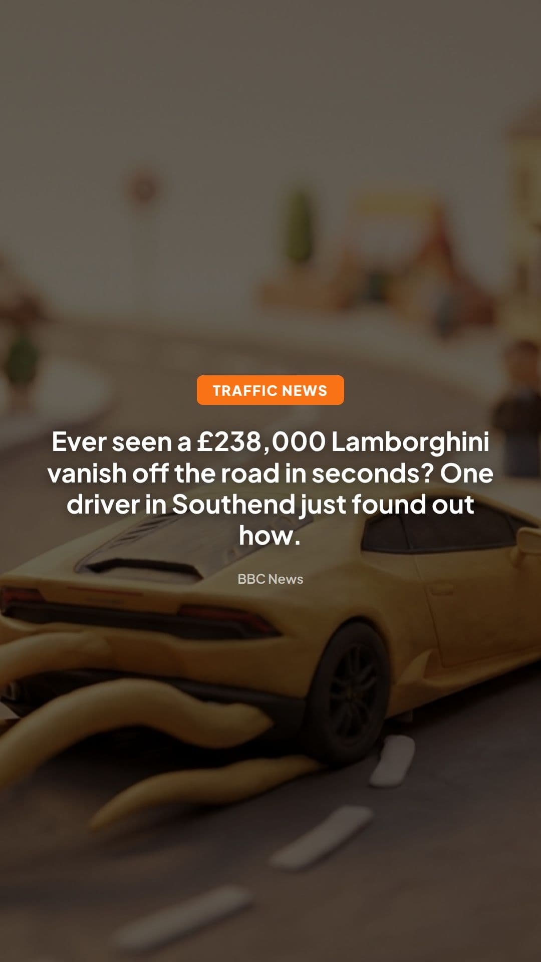 Speeding Lamborghini Seized Under Tougher UK Driving Laws