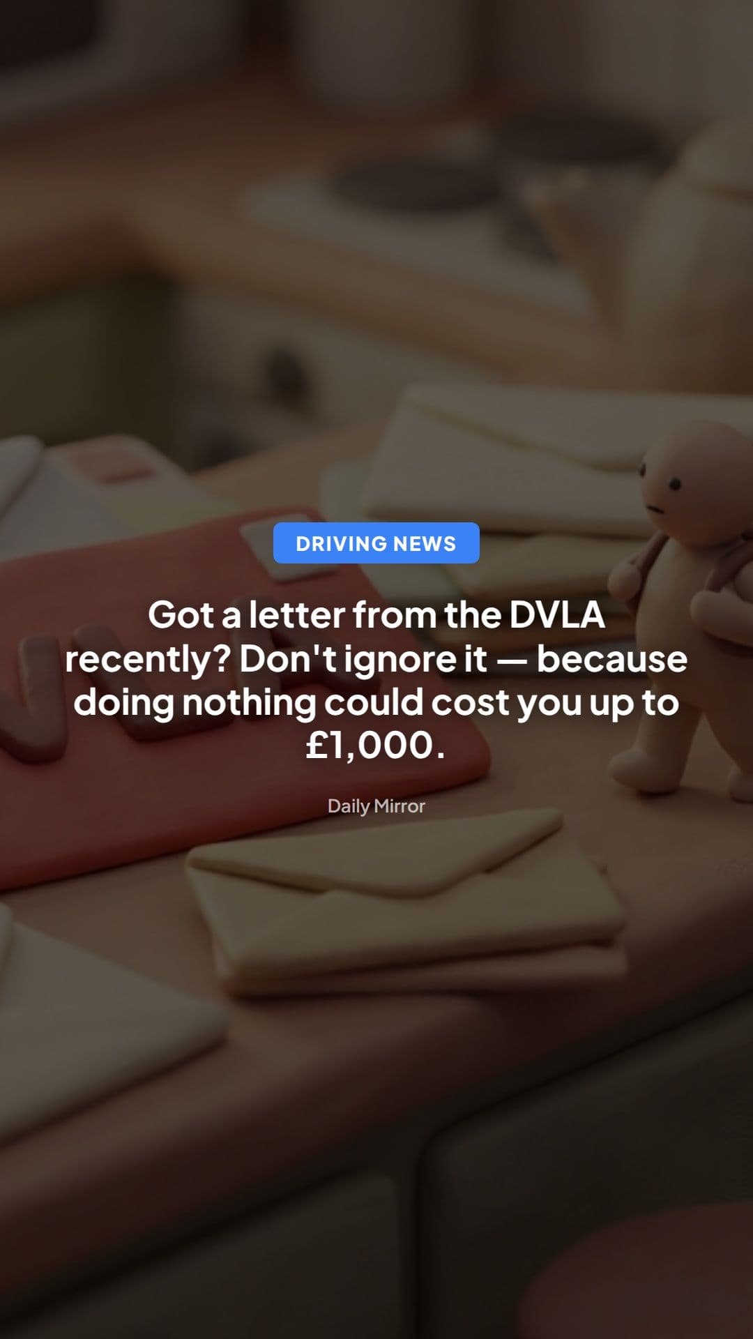 DVLA £1,000 fine warning: deadline action drivers must take