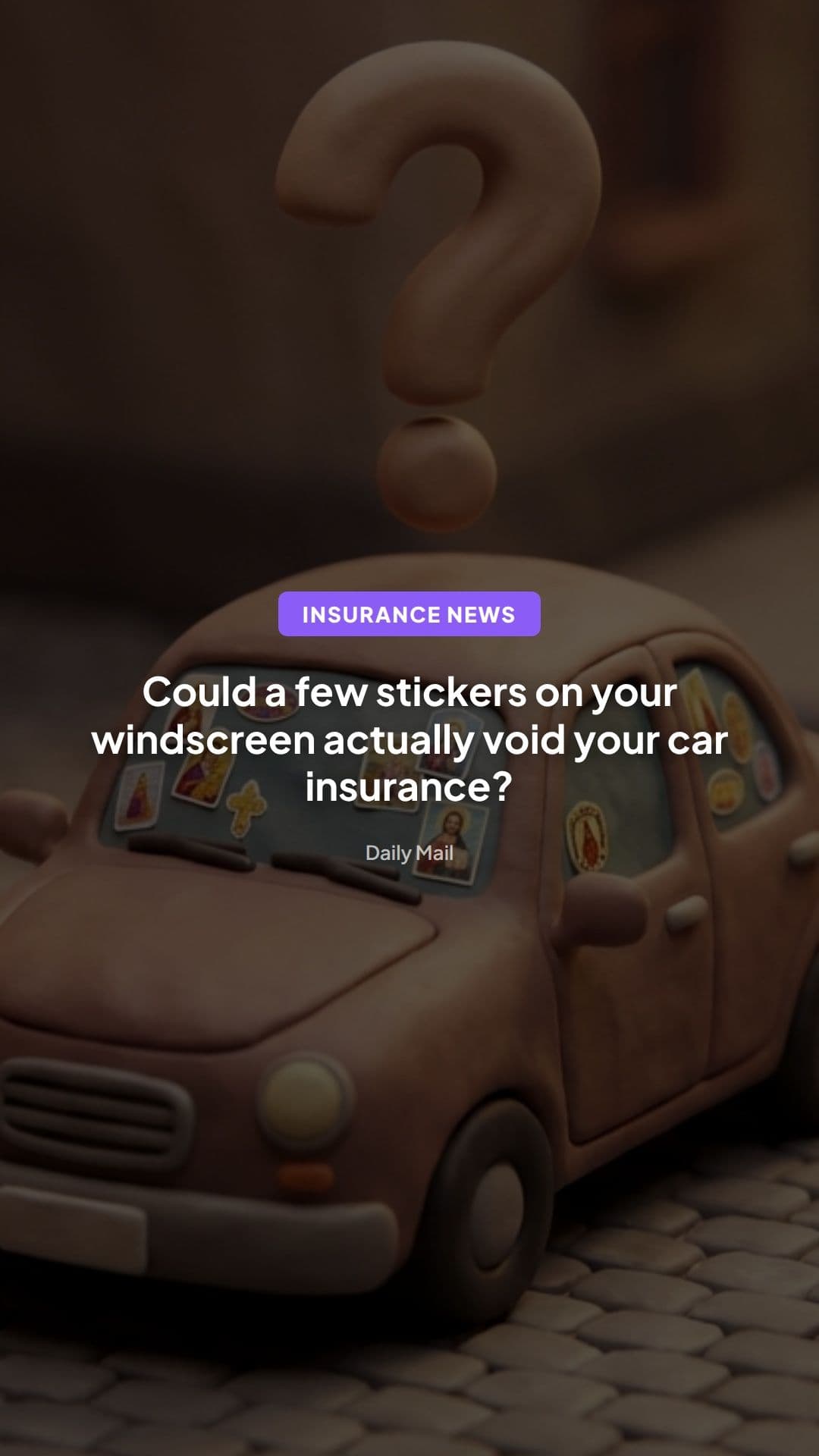Car Insurance Void Over Stickers? UK Driver Rights
