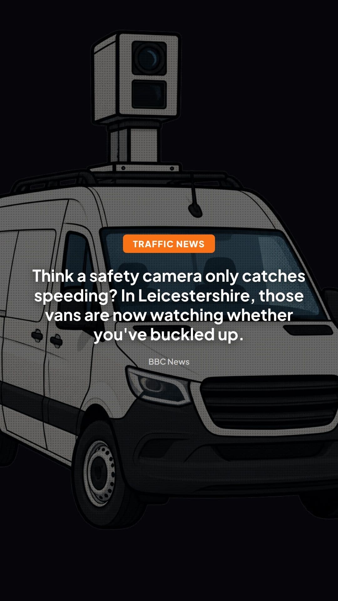 Leicestershire Camera Vans Target Seatbelt Offences