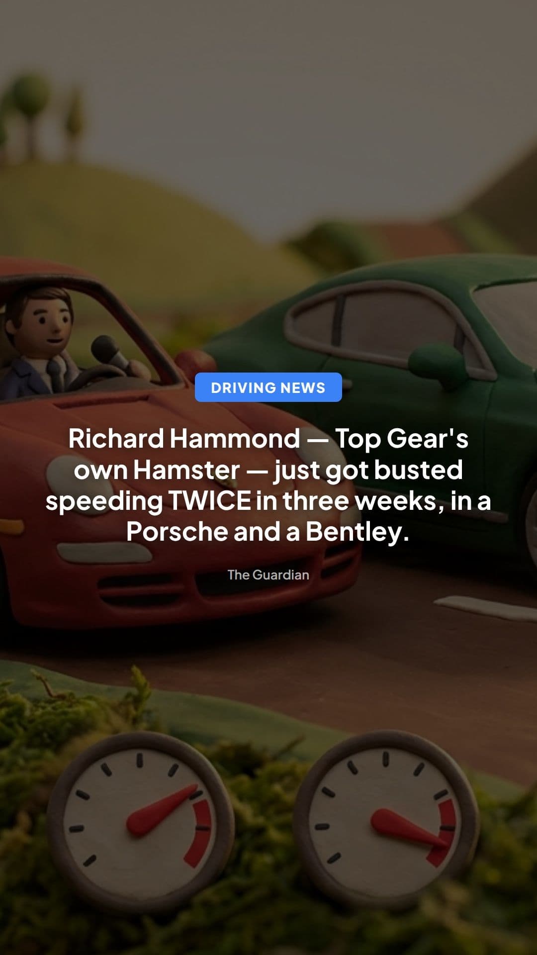 Richard Hammond Speeding Fine: £999 for Two Offences