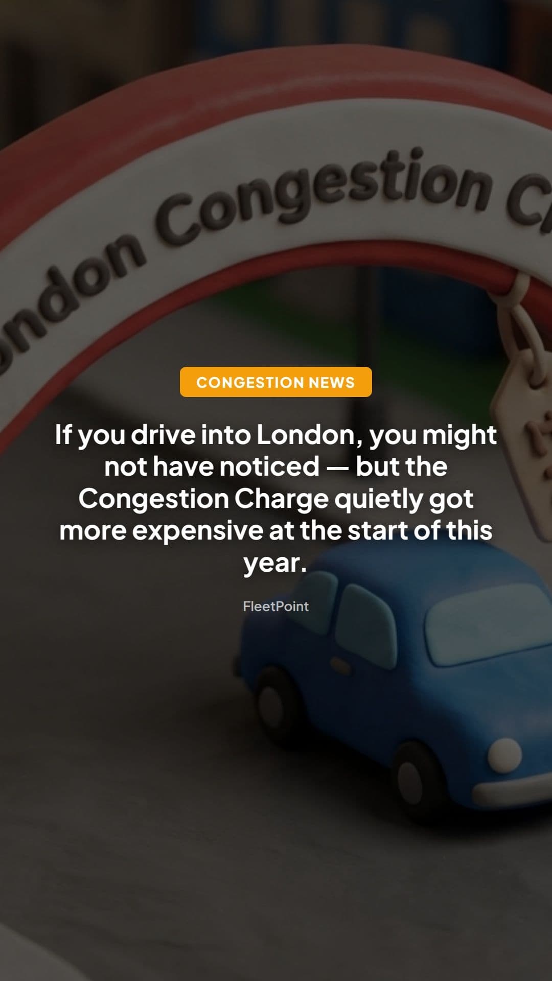 London Congestion Charge 2026: £18 fee & EV rules