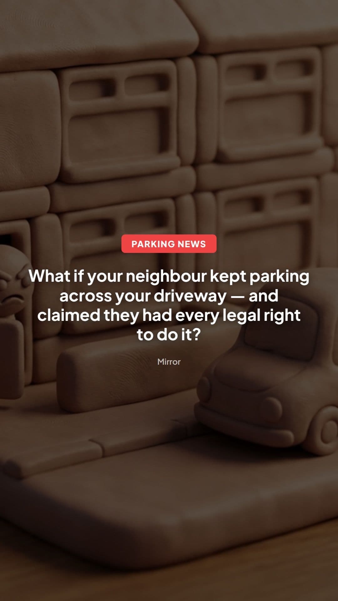 Parking across a driveway: UK rules on dropped kerbs