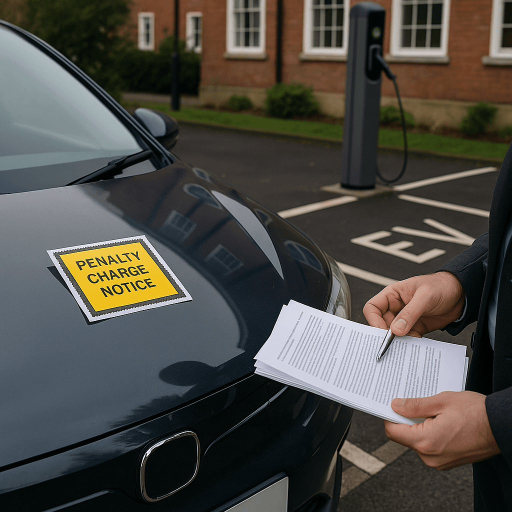 Understanding PCN Code 71: Parking in an Electric Vehicle Bay Off-Street